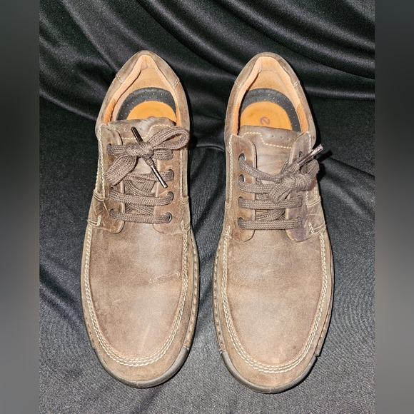 Men\'s Sz 45 / 11-11.5 Coca Brown Ecco Fussion II Tie Oxfords main image 8
